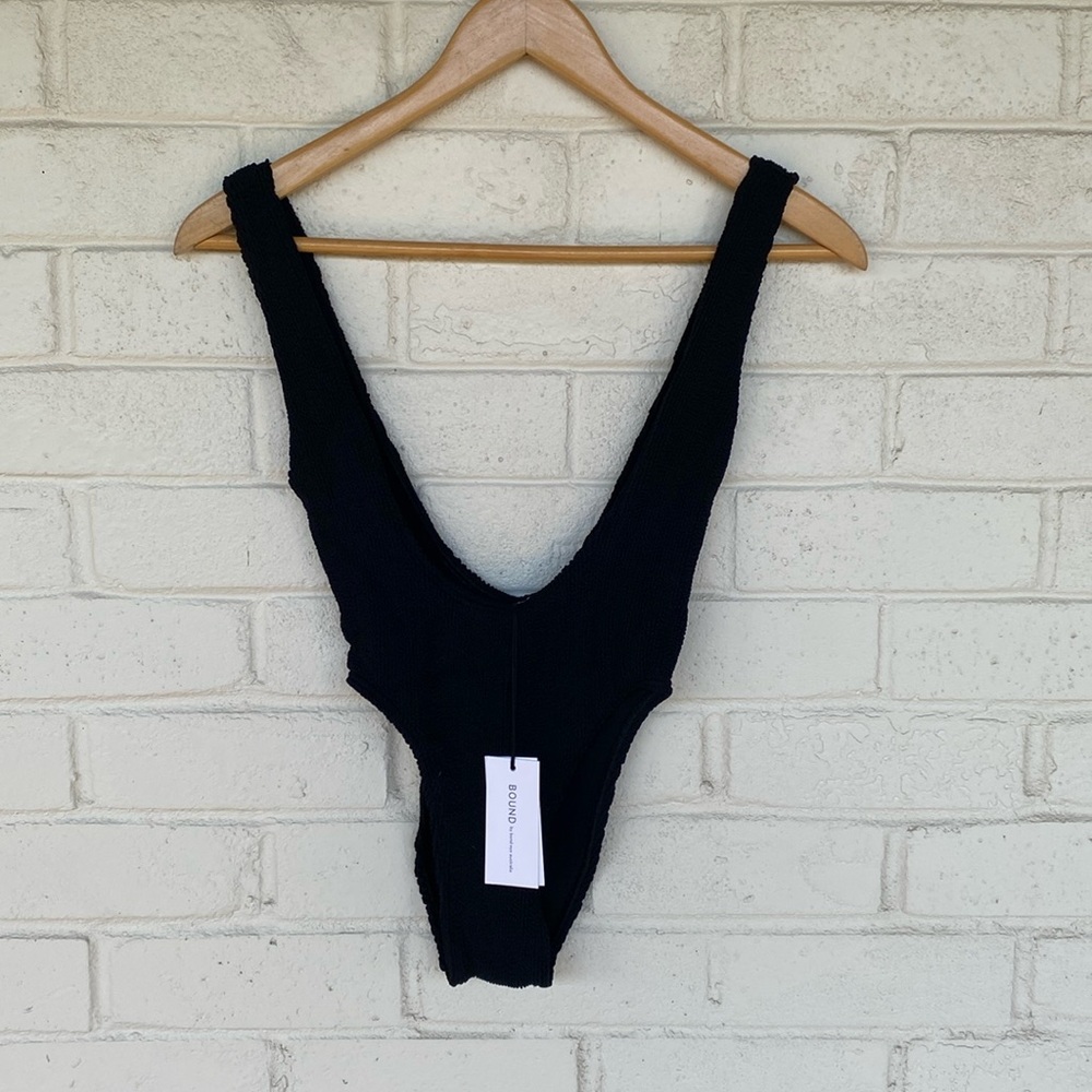 NWT Bound by Bond Eye Megan Suspender One-Piece Swimsuit - Picture 2 of 9